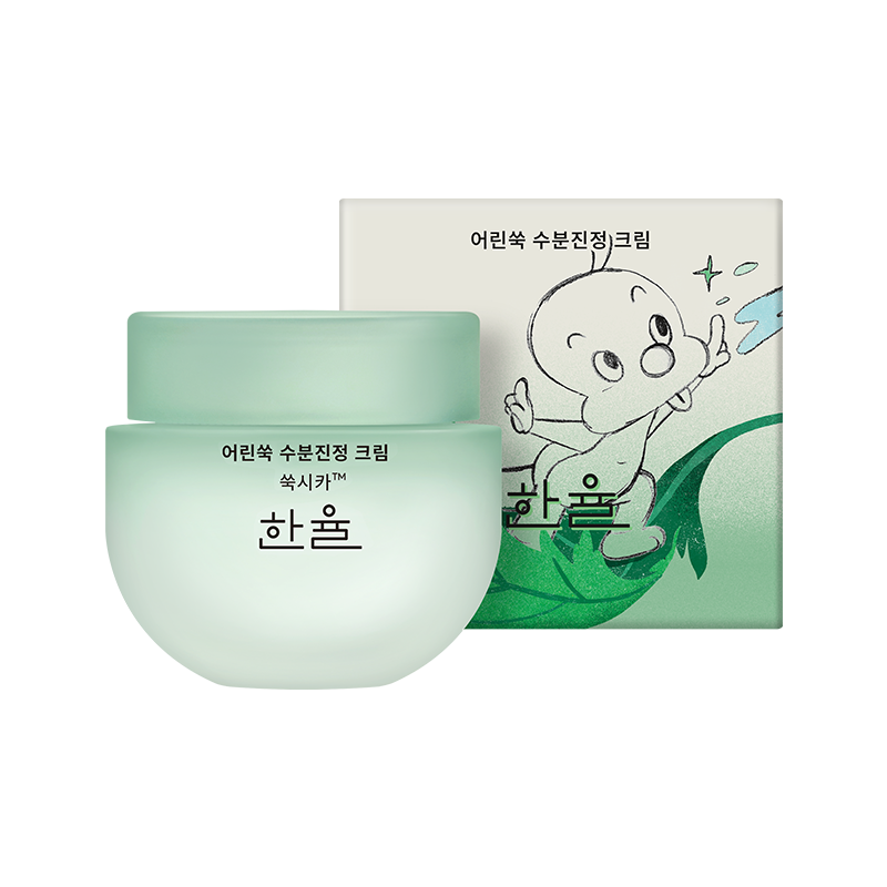 어린쑥 수분진정 크림 쑥시카™